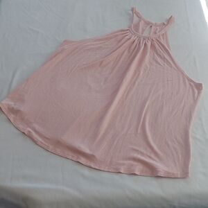 Poetry Light Pink Racerback Tank Top.Size L, Xl